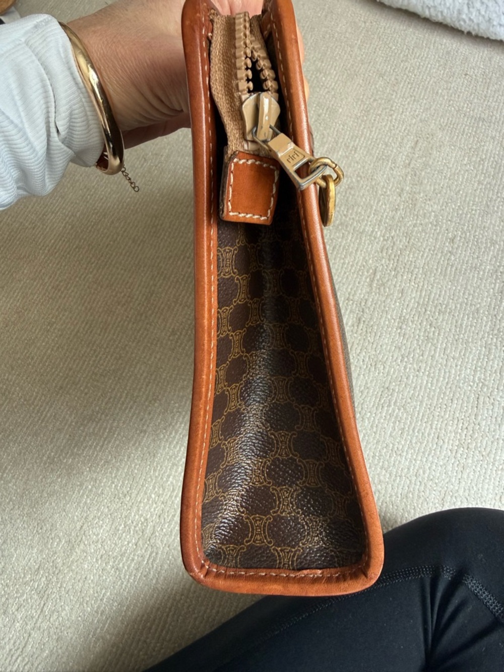 Vintage Celine Macadam Clutch - Picture 2 of 8
